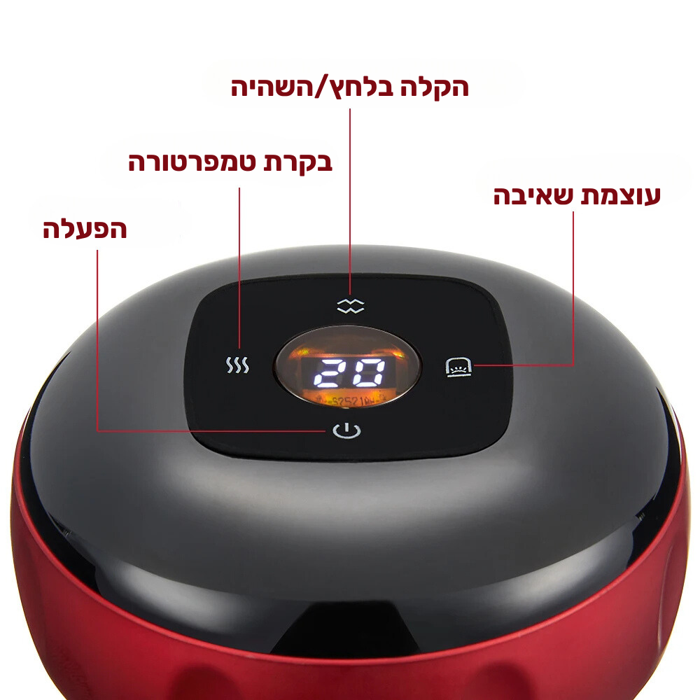 מכשיר כוסות רוח לחוויה טיפולית מהפכנית